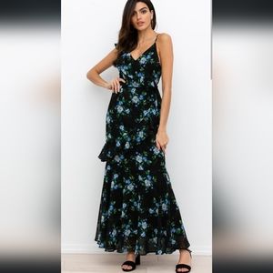 Yumi Kim Maxi Floral Dress, Size S